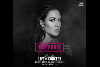 Konser Raisa di GBK ditunda