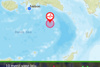 Gempa bumi 5,0 magnitudo guncang Maluku Tenggara Barat