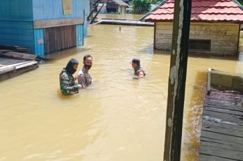 Banjir melanda dua kecamatan di Kotim