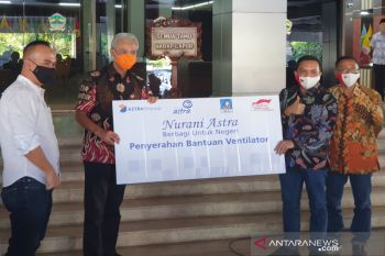 Astra Financial kembali berbagi 15 ventilator di tengah pandemi