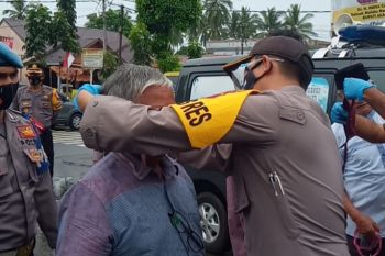 Polres Agam bagikan ini untuk cegah penyebaran COVID-19