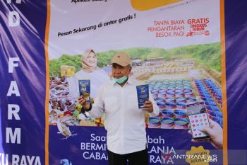Bupati OKU resmikan pasar  online Lubuk Batang