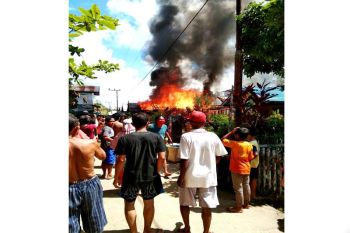 Kebakaran di Bintang Ninggi, 15 jiwa kehilangan tempat tinggal