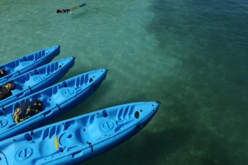 Kerja dari rumah, ganti pemandangan langit dengan laut bermuda