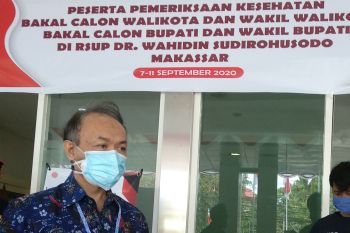 Tim medis rampungkan pemeriksaan bapaslon Pilkada 2020 di Sulsel-Sulbar