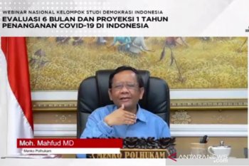 Mahfud: Polisi akan menindak pelanggar protokol kesehatan