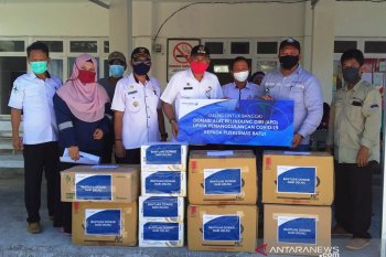 Tenaga kesehatan di Banggai kembali dapat bantuan APD dari DSLNG