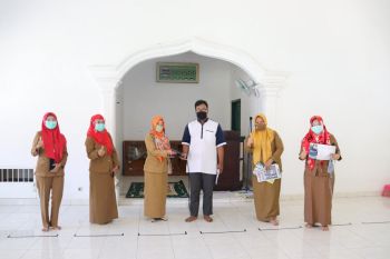 Bandarlampung lakukan edukasi protokol kesehatan di tempat ibadah