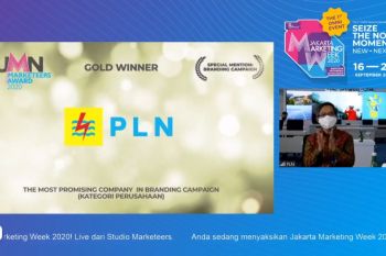 PLN raih tiga penghargaan di ajang BUMN Marketeers Award 2020