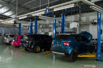 Pengerjaan bengkel body repair Suzuki melonjak saat pandemi