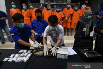 Pengungkapan kasus narkoba oleh BNN Sulteng