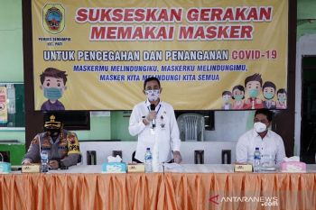 Pati canangkan gerakan pakai masker selama 14 hari