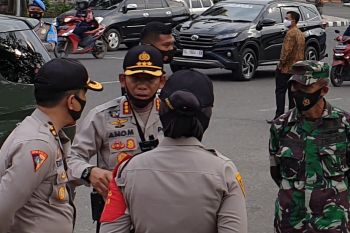 Polrestabes Palembang gelar operasi yustisi  protokol kesehatan