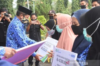 BPJAMSOSTEK Makassar salurkan Rp740 juta santunan kematian di Soppeng
