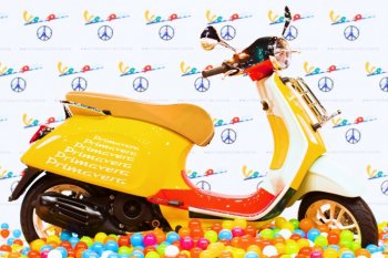 Skuter fesyen dengan harga Rp85 juta