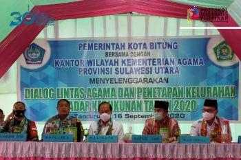 Pemerintah kota Bitung lakukan dialog lintas agama jaga kerukunan