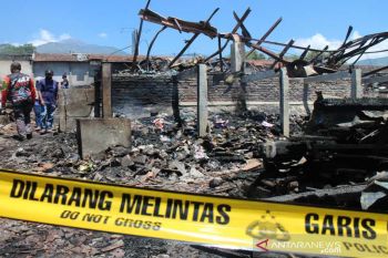 Pasar Cepogo Boyolali ludes terbakar, polisi selidiki penyebab kebakaran