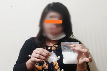 Polda Kalteng tangkap ibu rumah tangga di Sampit diduga mengedarkan sabu-sabu