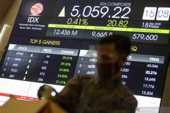 IHSG Rabu dibuka naik 12,41 poin