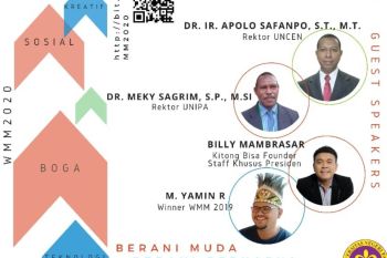 Stafsus Presiden Jokowi, Billy Mambrasar upayakan pengusaha muda Papua dapat bantuan modal