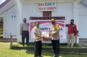 Kapolres Supiori ajak tokoh agama dukung pilkada aman dan damai