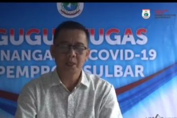 Pasien positif COVID-19 Sulbar bertambah 19 orang