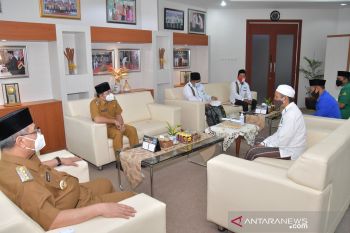 Bertemu dengan Bupati HSS, PCNU sampaikan program kerja