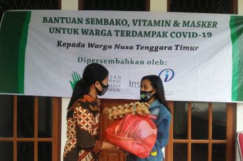YIIM dan PT. IIM bagikan 200 paket sembako bagi warga terdampak COVID-19 di NTT