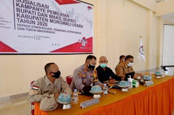 KPU Morut sosialisasikan kampanye Pilkada 2020