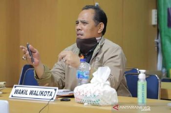Wakil Wali Kota Solok ikuti konferensi video Rakor penanganan COVID-19