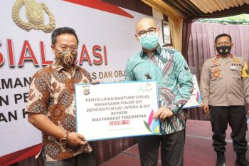 PLN Peduli sinergi dengan Polda DIY atasi dampak COVID-19
