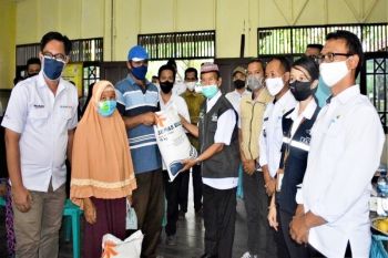 Pemkab Kapuas salurkan bantuan beras untuk penerima PKH