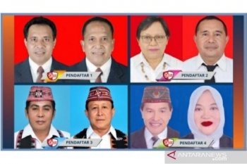 KPU Mabar tetapkan empat paslon pada pilkada 2020