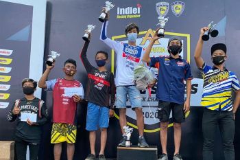 Pembalap Muba juarai Indiel Grasstrack Series Championship 2020