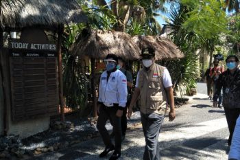 Menteri Kominfo cek pembangunan infrastruktur telekomunikasi KEK Mandalika Resort