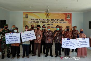 Bantul menyalurkan bantuan perbaikan 138 rumah tidak layak huni