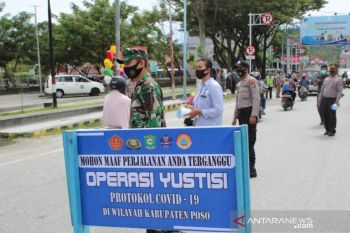 Polres Poso gelar operasi terapkan protokol COVID-19