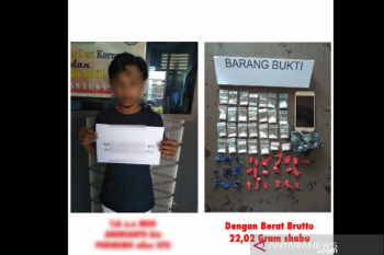 Polisi Kendari tangkap pemuda edarkan puluhan gram sabu-sabu