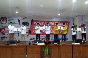 Pengundian nomor urut Pilkada Limapuluh Kota, ini nomor urut dan komentar calon