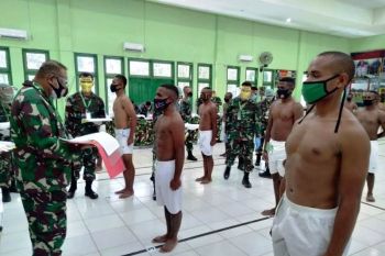 80 persen pemuda OAP lulus pendidikan Bintara prajurit TNI AD
