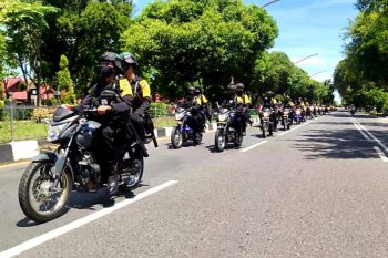 571 personel Polda Kalteng patroli skala besar amankan tahapan kampanye