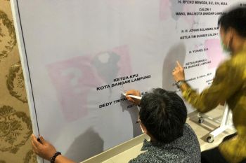 Deklarasi kesepakatan bersama pilwakot Bandarlampung aman, damai dan sehat