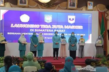 Wakil wali Kota Solok hadiri gerakan tiga juta masker