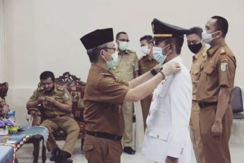 PJ Sekda Pringsewu lantik 41 pejabat administrator