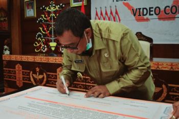 Plt Gubernur Kalteng sebut deklarasi damai sebagai bagian penting dalam pilkada