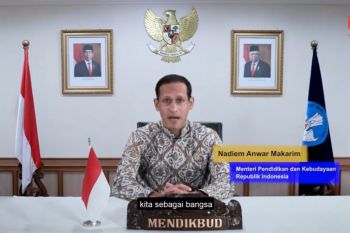 Mendikbud Nadiem : Pancasila harus menyala pada hati tiap individu