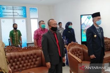 Pejabat Pesisir Selatan ikuti peringatan hari jadi Sumbar secara daring