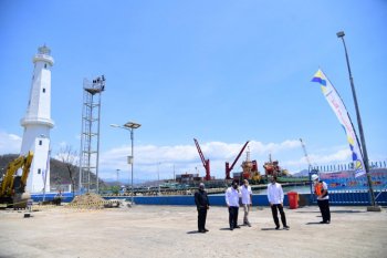 Jokowi tinjau pembangunan infrastruktur wisata di Labuan Bajo