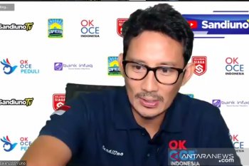 Sandiaga : pelaku usaha harus terus kreatif menghadapi situasi sulit