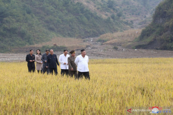Pemimpin Korea Utara Kim Jong Un kerahkan militer atasi banjir